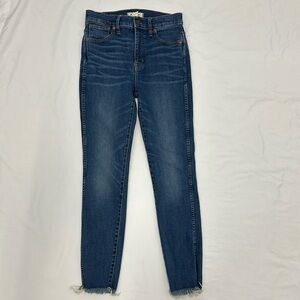 Madewell High Rise Skinny Jeans